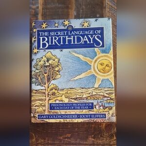 The Secret Language of Birthdays by Goldschneider Elffers Vintage 1994
